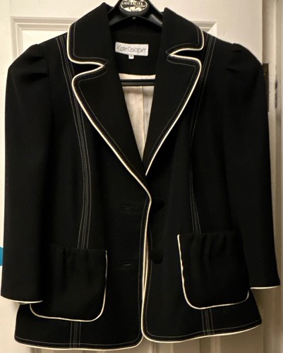 Kate cooper black - lined, blazer