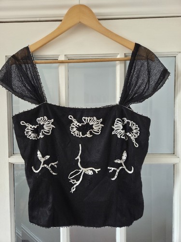 Kate cooper embroided top - embroided,