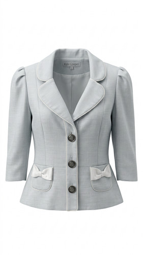 Kate cooper grey peplum - cooper,