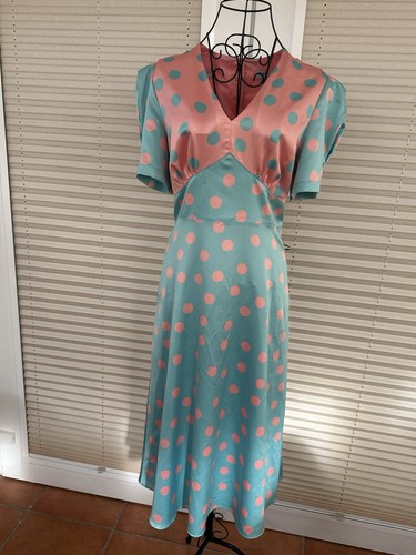 Kate cooper mint - mint, polka